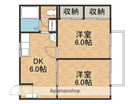 ニューシティ大歳 2階 2DK 賃貸物件詳細