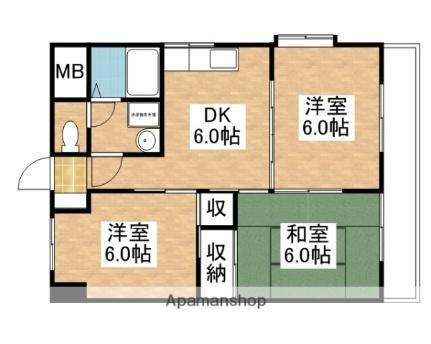 広島県安芸郡海田町南幸町 海田市駅 3DK マンション 賃貸物件詳細