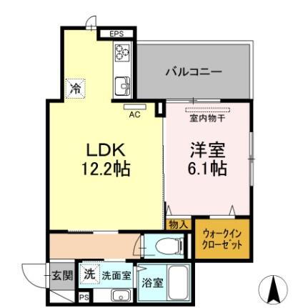 広島県安芸郡府中町宮の町2丁目 天神川駅 1LDK アパート 賃貸物件詳細