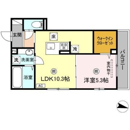 グローリアＫ　Ｉ棟 1階 1LDK 賃貸物件詳細