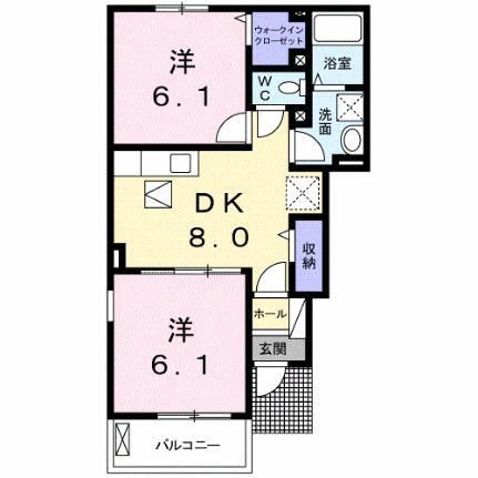 徳島県徳島市川内町金岡 徳島駅 2DK アパート 賃貸物件詳細