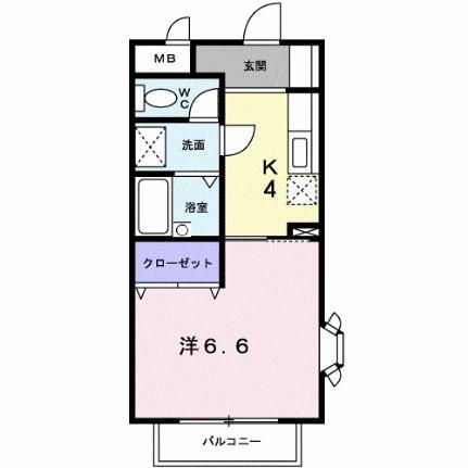 徳島県徳島市伊賀町3丁目 阿波富田駅 1K アパート 賃貸物件詳細