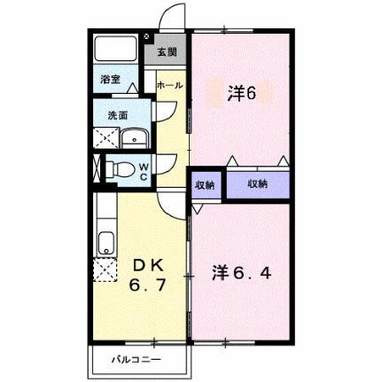 香川県高松市上天神町 伏石駅 2DK アパート 賃貸物件詳細