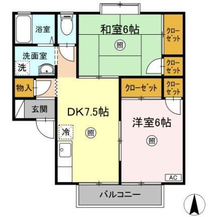 香川県高松市新北町 昭和町駅 2DK アパート 賃貸物件詳細