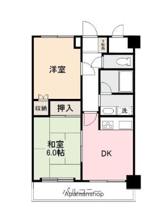 香川県高松市松福町1丁目 今橋駅 2DK マンション 賃貸物件詳細