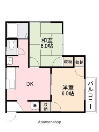 香川県さぬき市大川町富田西 神前駅 2DK アパート 賃貸物件詳細