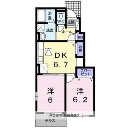 香川県高松市高松町 屋島駅 2DK アパート 賃貸物件詳細