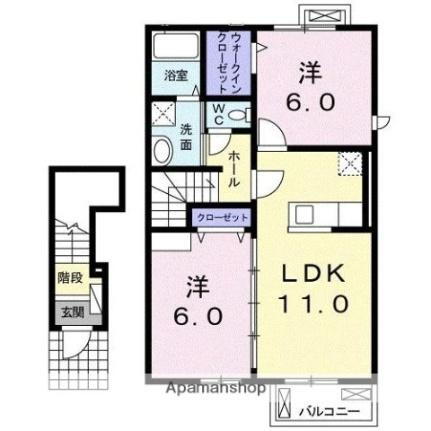 香川県東かがわ市落合 丹生駅 2LDK アパート 賃貸物件詳細