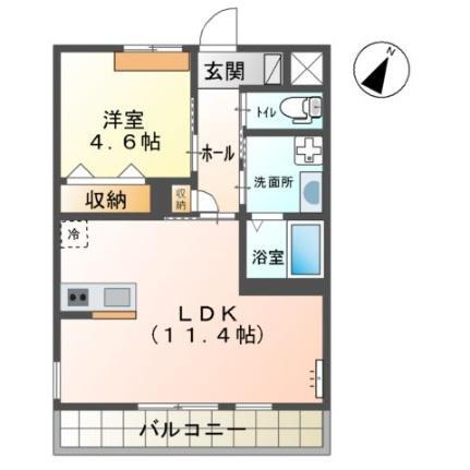 ティーダハウス 2階 1LDK 賃貸物件詳細