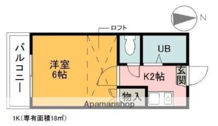 アチェロ 1階 1K 賃貸物件詳細