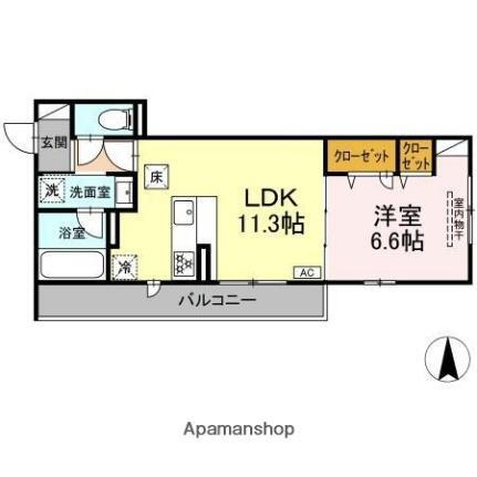 愛媛県松山市西石井1丁目 いよ立花駅 1LDK アパート 賃貸物件詳細