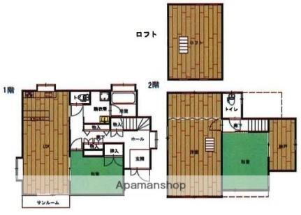 愛媛県松山市御幸1丁目 木屋町駅 3LDK 一戸建て 賃貸物件詳細