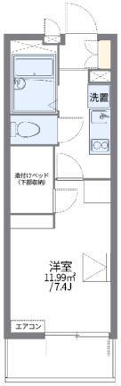 愛媛県松山市保免上1丁目 松山市駅 1K マンション 賃貸物件詳細