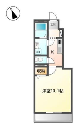 愛媛県松山市東石井1丁目 福音寺駅 1K アパート 賃貸物件詳細