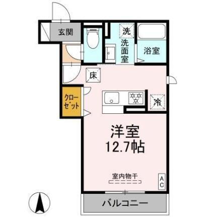 愛媛県松山市鉄砲町 鉄砲町駅 ワンルーム アパート 賃貸物件詳細