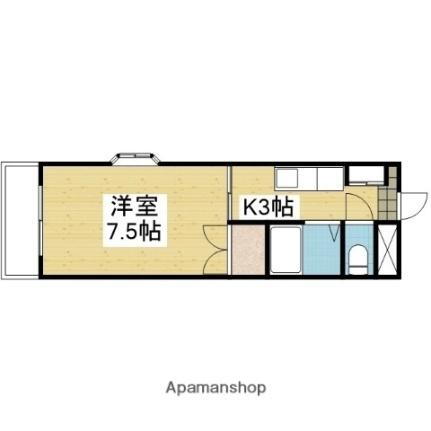愛媛県松山市朝日ケ丘2丁目 衣山駅 1K マンション 賃貸物件詳細