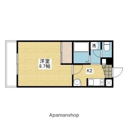 愛媛県松山市畑寺3丁目 北久米駅 1K マンション 賃貸物件詳細