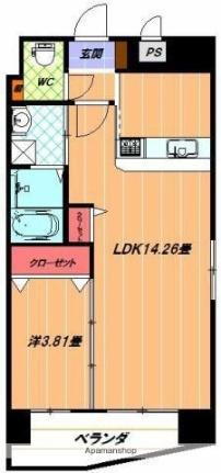 愛媛県松山市泉町 石手川公園駅 1LDK マンション 賃貸物件詳細