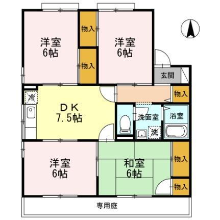 愛媛県松山市生石町 土居田駅 4DK アパート 賃貸物件詳細