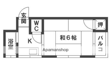 福岡県福岡市南区塩原3丁目 大橋駅 1K アパート 賃貸物件詳細