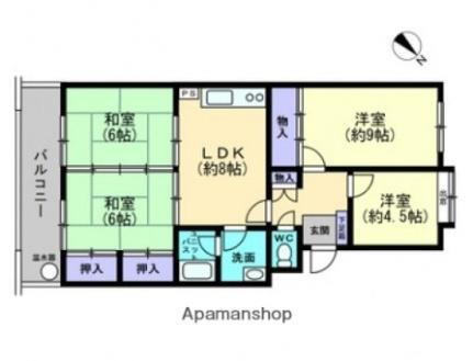 福岡県福岡市博多区東那珂3丁目 竹下駅 4LDK マンション 賃貸物件詳細