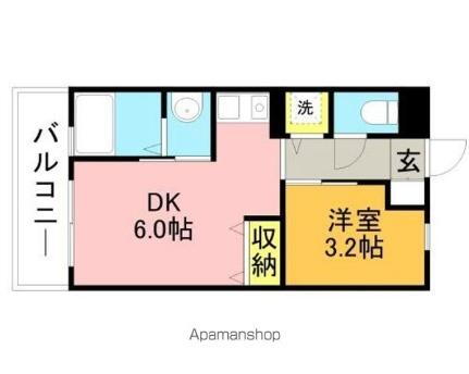 福岡県福岡市中央区六本松3丁目 桜坂駅 1DK マンション 賃貸物件詳細