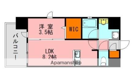 ＬＡＮＤＩＣ　Ｋ２６２０ 12階 1LDK 賃貸物件詳細