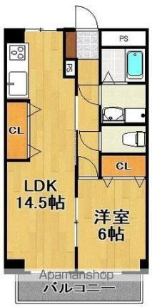 福岡県福岡市中央区赤坂1丁目 赤坂駅 1LDK マンション 賃貸物件詳細