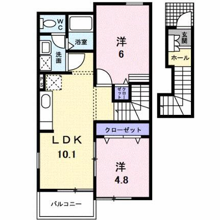 福岡県久留米市田主丸町田主丸 田主丸駅 2LDK アパート 賃貸物件詳細