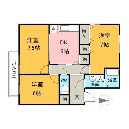 福岡県朝倉郡筑前町東小田 津古駅 3DK アパート 賃貸物件詳細