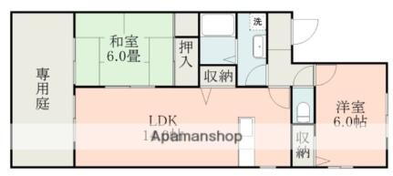 熊本県熊本市東区花立2丁目 2LDK アパート 賃貸物件詳細