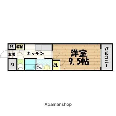 鹿児島県鹿児島市郡元2丁目 中郡駅 1K マンション 賃貸物件詳細