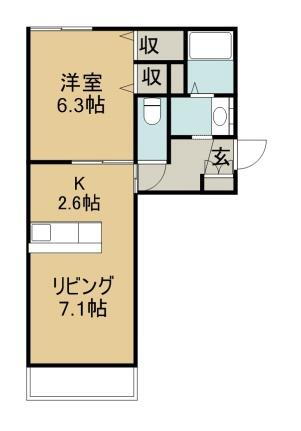 鹿児島県鹿児島市宇宿1丁目 宇宿駅 1LDK アパート 賃貸物件詳細
