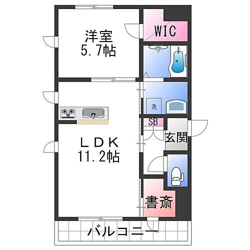 ＢＥＲＥＯ　Ｈｏｒｉｚｏｎｔｅ　木広 2階 1LDK 賃貸物件詳細