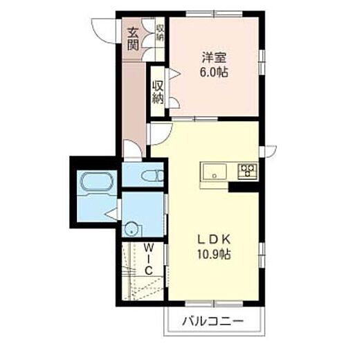 ラフィーネ　朝日 2階 1LDK 賃貸物件詳細