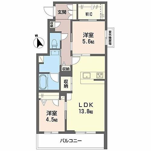 シャーメゾン　ヴィアソーレ 2階 2LDK 賃貸物件詳細