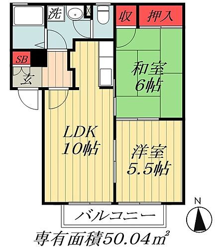 千葉県市川市曽谷1丁目 本八幡駅 2LDK アパート 賃貸物件詳細
