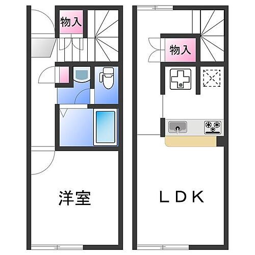 和歌山県和歌山市布施屋 布施屋駅 1LDK アパート 賃貸物件詳細