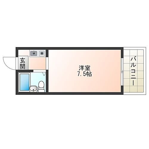 大阪府大阪市福島区海老江2丁目 海老江駅 ワンルーム マンション 賃貸物件詳細