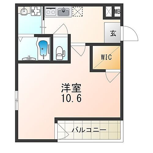 兵庫県西宮市津門住江町 今津駅 1K アパート 賃貸物件詳細