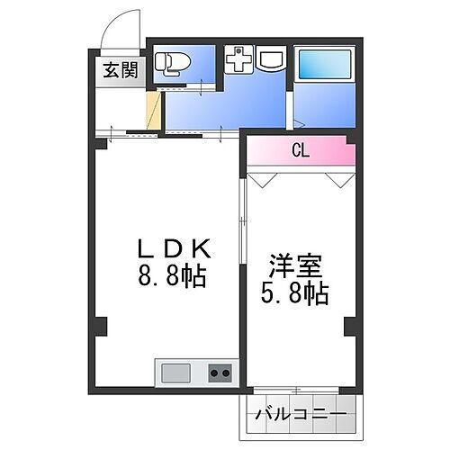 大阪府大阪市生野区小路東1丁目 小路駅 1LDK アパート 賃貸物件詳細