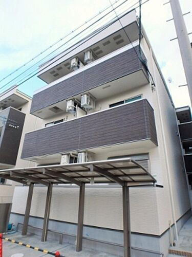 大阪府大阪市東住吉区田辺５丁目 3階建 築8年8ヶ月