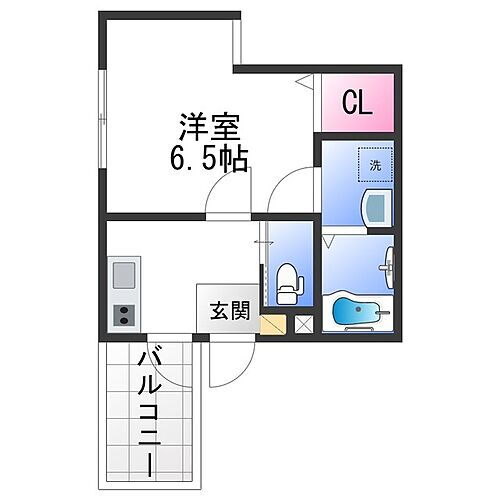 大阪府堺市西区津久野町3丁 津久野駅 1K アパート 賃貸物件詳細