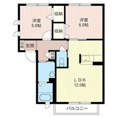 茨城県守谷市美園2丁目18-1 南守谷駅 2LDK アパート 賃貸物件詳細