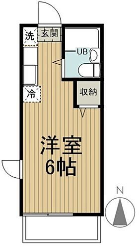 東京都日野市程久保3丁目26-21 多摩動物公園駅 1K アパート 賃貸物件詳細