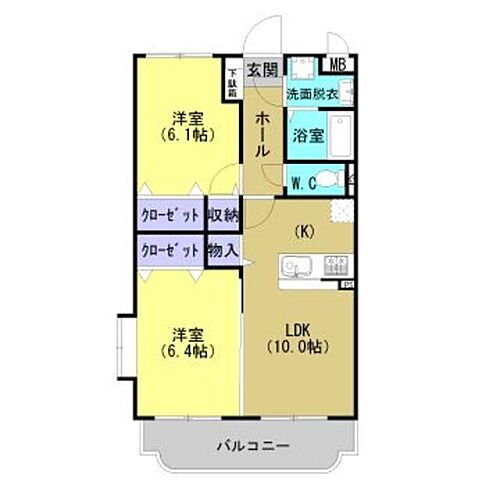 ユーミーおおひら 1階 2LDK 賃貸物件詳細