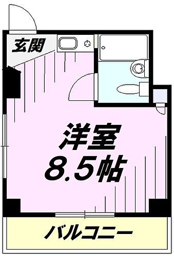 東京都東村山市栄町2丁目10-33 久米川駅 ワンルーム マンション 賃貸物件詳細