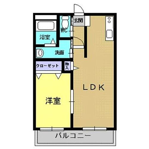 サンクチュアリ古町 4階 1LDK 賃貸物件詳細