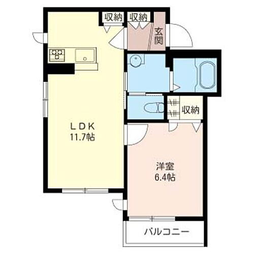 神奈川県横須賀市富士見町1丁目45-2 県立大学駅 1LDK アパート 賃貸物件詳細