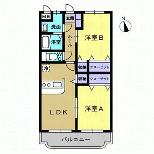 茨城県結城市新福寺5丁目 結城駅 2LDK マンション 賃貸物件詳細